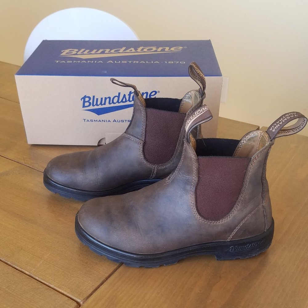 Blundstone Rustic Brown 550 Chelsea Boots